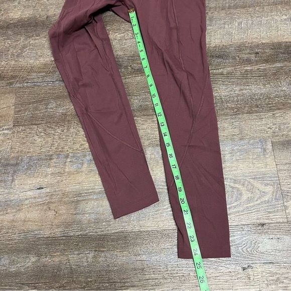 Gymshark Leggings women’s Size Small? Mauve High Waisted Panel Pockets Pull On - Picture 2 of 8